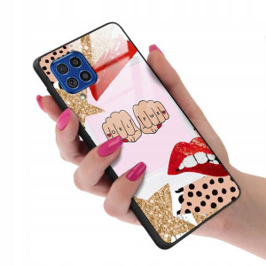 Etui Glass do SAMSUNG F62 Dziewczęce Girl Wzory