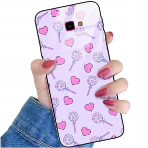 Etui Glass do SAMSUNG J4 PLUS 2018 Słodkie Wzory