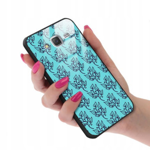 Etui GLASS do SAMSUNG J5 2016 Kwiaty Wiosna Wzory