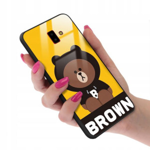 Etui Glass do SAMSUNG J6 PLUS 2018 Bears Top Wzory