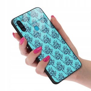 Etui GLASS do SAMSUNG M11 Kwiaty Wiosenne Wzory