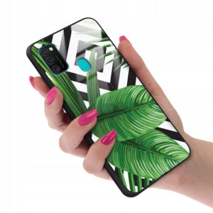 Etui Glass do SAMSUNG M21 Case Wakacyjne Top Wzory