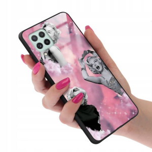 Etui Glass do SAMSUNG M22 4G Kobiece Girl Wzory