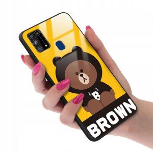 Etui Glass do SAMSUNG M31 Case We Bare Bears Wzory