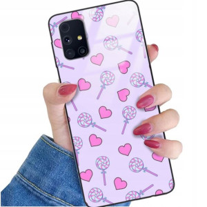 Etui Glass do SAMSUNG M31S Słodkie Dziecięce Wzory