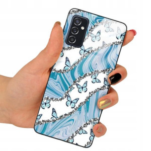 Etui Glass do SAMSUNG M52 5G Motyle Case Top Wzory