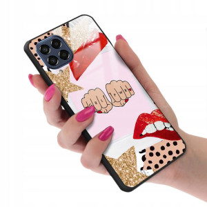 Etui Glass do SAMSUNG M53 5G Dziewczęce Girl Wzory