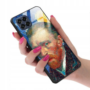 Etui Glass do SAMSUNG M53 5G IMPRESJA Dali Wzory