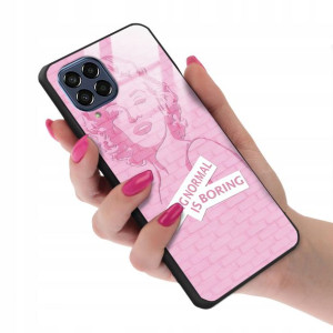 Etui Glass do SAMSUNG M53 5G Kobiece Girl Wzory