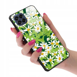 Etui GLASS do SAMSUNG M53 5G Kwiaty Wiosenne Wzory