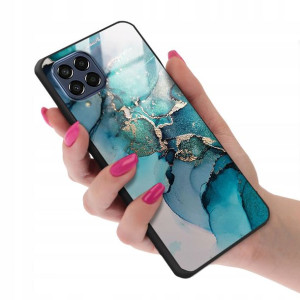 Etui Glass do SAMSUNG M53 5G Marmurki Marble Wzory