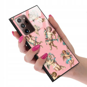 Etui Glass do SAMSUNG NOTE 20 ULTRA Aniołki Wzory