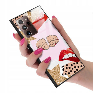 Etui Glass do SAMSUNG NOTE 20 ULTRA Girl Top Wzory