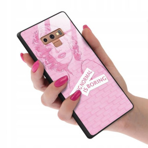 Etui Glass do SAMSUNG NOTE 9 Kobiece Girl Wzory