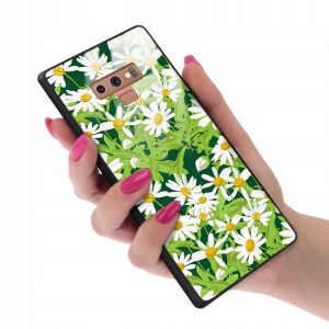 Etui GLASS do SAMSUNG NOTE 9 Kwiaty Wiosenne Wzory
