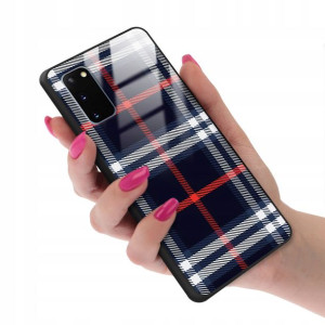 Etui GLASS do SAMSUNG S11e Kratka Pattern Wzory