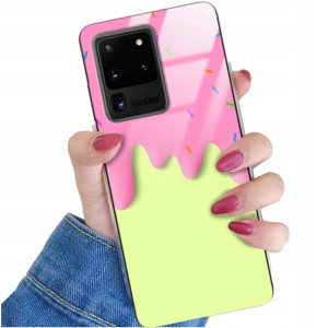 Etui Glass do SAMSUNG S20 ULTRA Case Słodkie Wzory