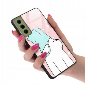 Etui Glass do SAMSUNG S21FE We Bare Bears Wzory