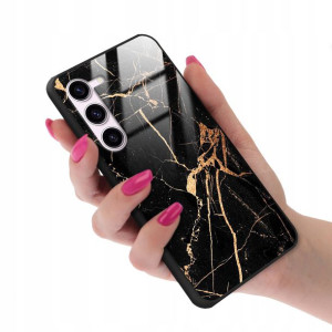 Etui Glass do SAMSUNG S23 Marmurki Marble Wzory