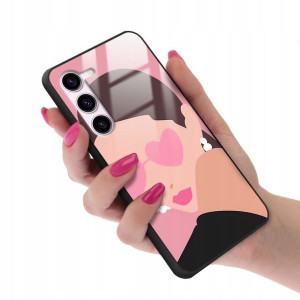 Etui Glass do SAMSUNG S23 Modne Pattern Top Wzory