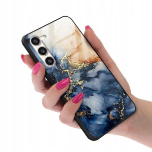Etui Glass do SAMSUNG S23 PLUS Marmurki Top Wzory
