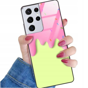 Etui Glass do SAMSUNG S30 ULTRA Case Słodkie Wzory