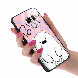 Etui Glass do SAMSUNG S7 EDGE We Bare Bears Wzory