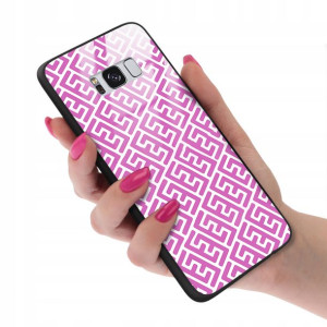 Etui GLASS do SAMSUNG S8 Kwiatowe Wiosenne Wzory