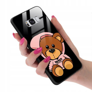 Etui Glass do SAMSUNG S8 No Space Black Top Wzory