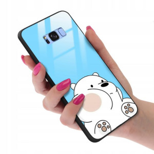 Etui Glass do SAMSUNG S8 PLUS We Bare Bears Wzory