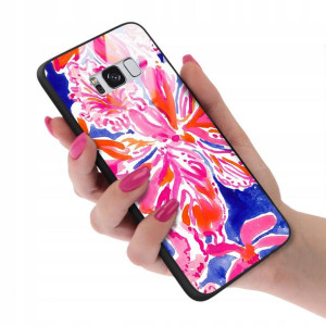 Etui Glass do SAMSUNG S8 Wiosenne Flower Top Wzory