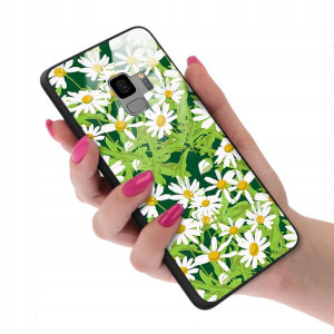 Etui GLASS do SAMSUNG S9 Kwiatowe Wiosenne Wzory