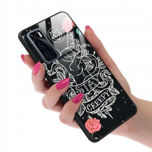 Etui Glass do VIVO V20SE Młodzieżowe Modne Wzory