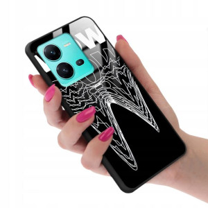 Etui Glass do VIVO V25 5G Stay Creepy Top Wzory