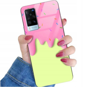 Etui Glass do VIVO X60 Słodkie Dziecięce Top Wzory