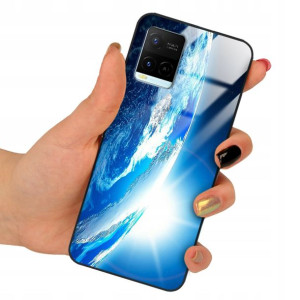 Etui Glass do VIVO Y32 Impresja Dali Monet Wzory