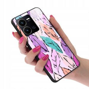 Etui GLASS do VIVO Y35 Dziecięce Bajkowe Top Wzory