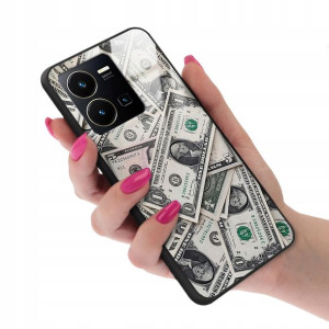 Etui Glass do VIVO Y35 Dziewczęce Girl Top Wzory