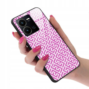 Etui GLASS do VIVO Y35 Kwiatowe Wiosenne Top Wzory