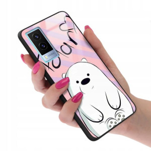 Etui Glass do VIVO Y71T Case We Bare Bears Wzory