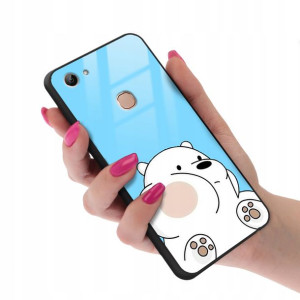 Etui Glass do VIVO Y83 Case We Bare Bears Wzory
