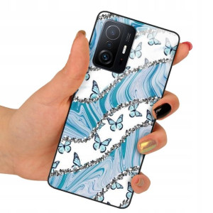 Etui Glass do XIAOMI 11T PRO 5G Motyle Case Wzory