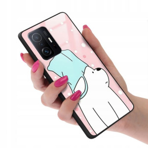 Etui Glass do XIAOMI 11T PRO We Bare Bears Wzory