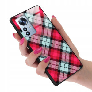 Etui GLASS do XIAOMI 12 PRO 5G Case Kratka Wzory
