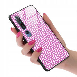 Etui GLASS do XIAOMI MI 10 PRO Kwiaty Wiosna Wzory