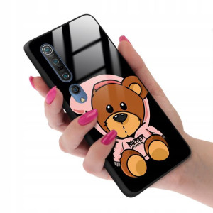 Etui Glass do XIAOMI MI 10 PRO Teddy Bear Wzory