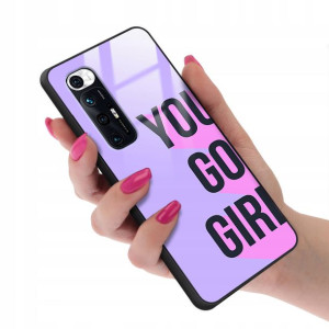 Etui Glass do XIAOMI Mi 10s Kobiece Girl Top Wzory