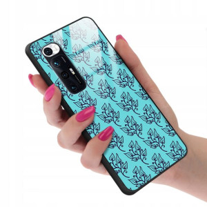 Etui GLASS do XIAOMI Mi 10s Kwiaty Wiosenne Wzory