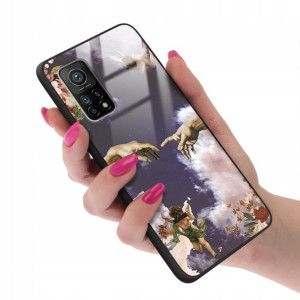 Etui Glass do XIAOMI Mi 10T Aniołki Angel Wzory