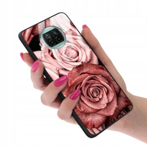 Etui Glass do XIAOMI MI 10T LITE Rose Gold Wzory